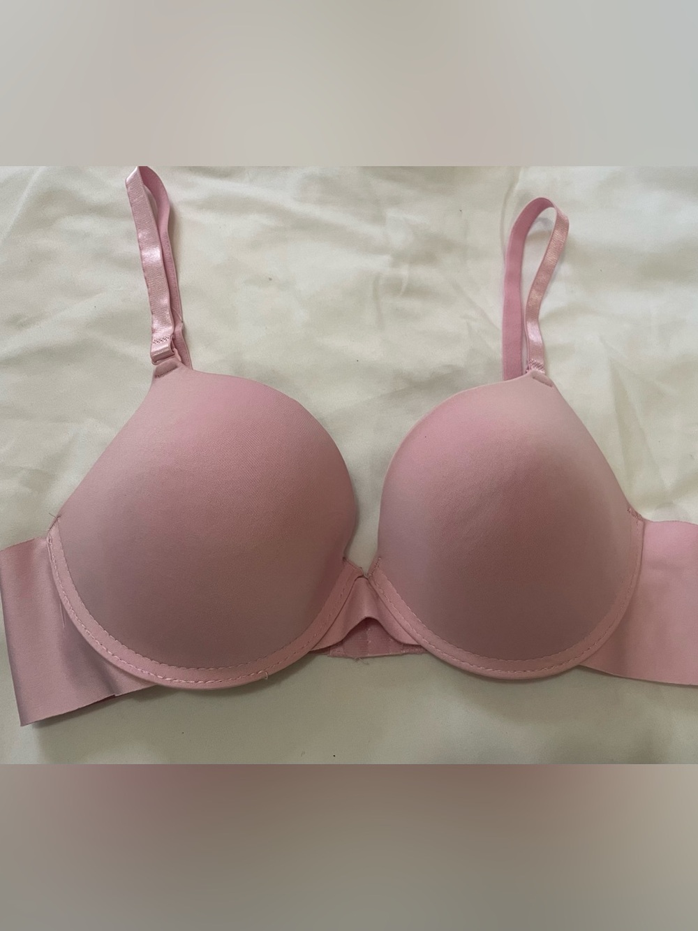 YMI Underwire Pink Bra Smooth Padded Support 38C